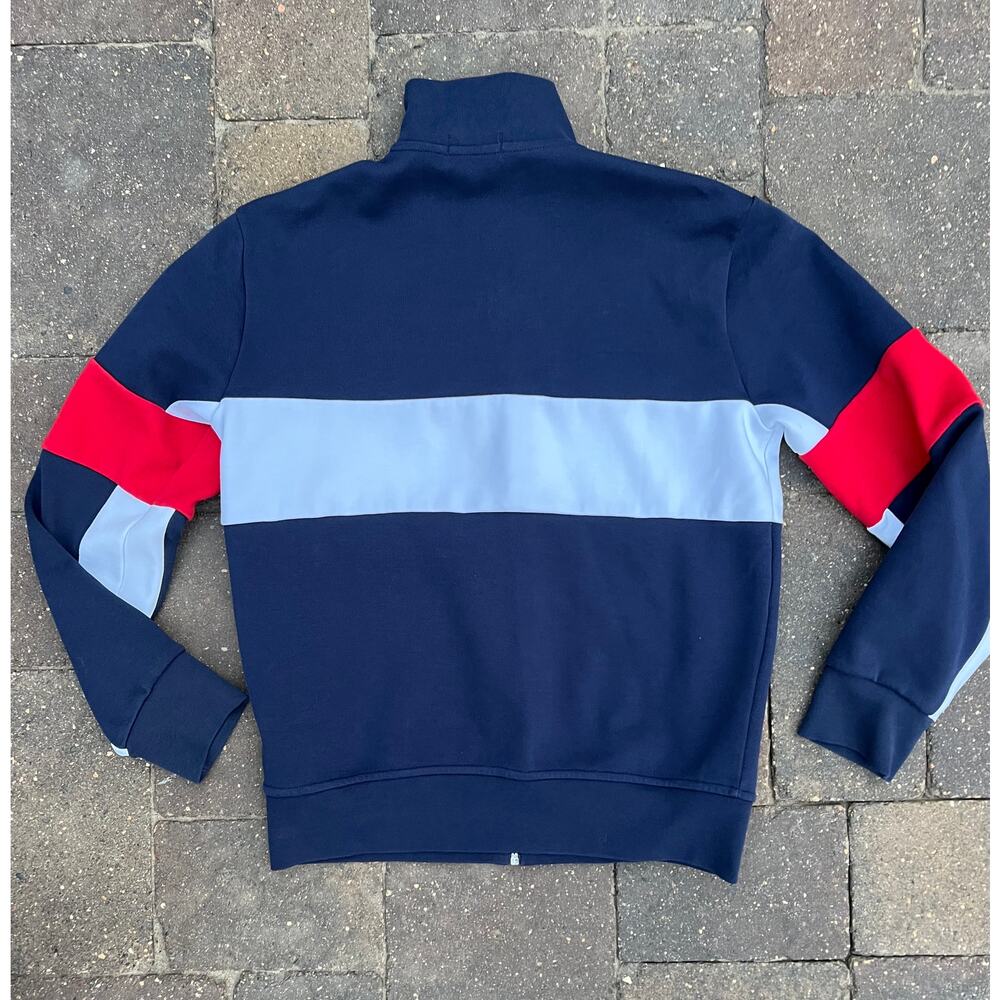 Polo by Ralph Lauren red, white, blue retro style track jacket size S - Picture 4 of 7